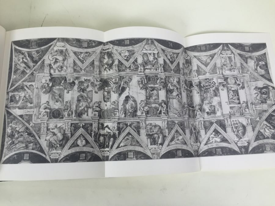 Michelangelo The Painter Large Book Abrams 1964 Italy Printed In Japan [Photo 11]