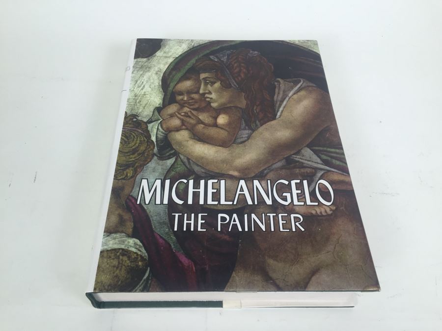 Michelangelo The Painter Large Book Abrams 1964 Italy Printed In Japan [Photo 1]