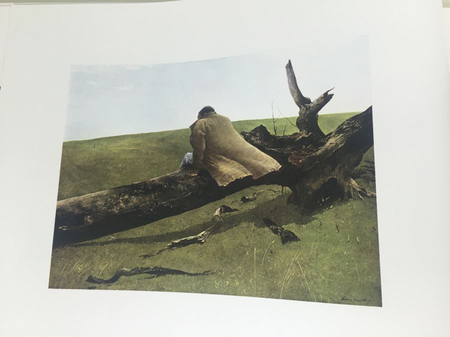 Large Format Book Andrew Wyeth AW Houghton Mifflin Company Richard Meryman 1968 First Printing [Photo 19]