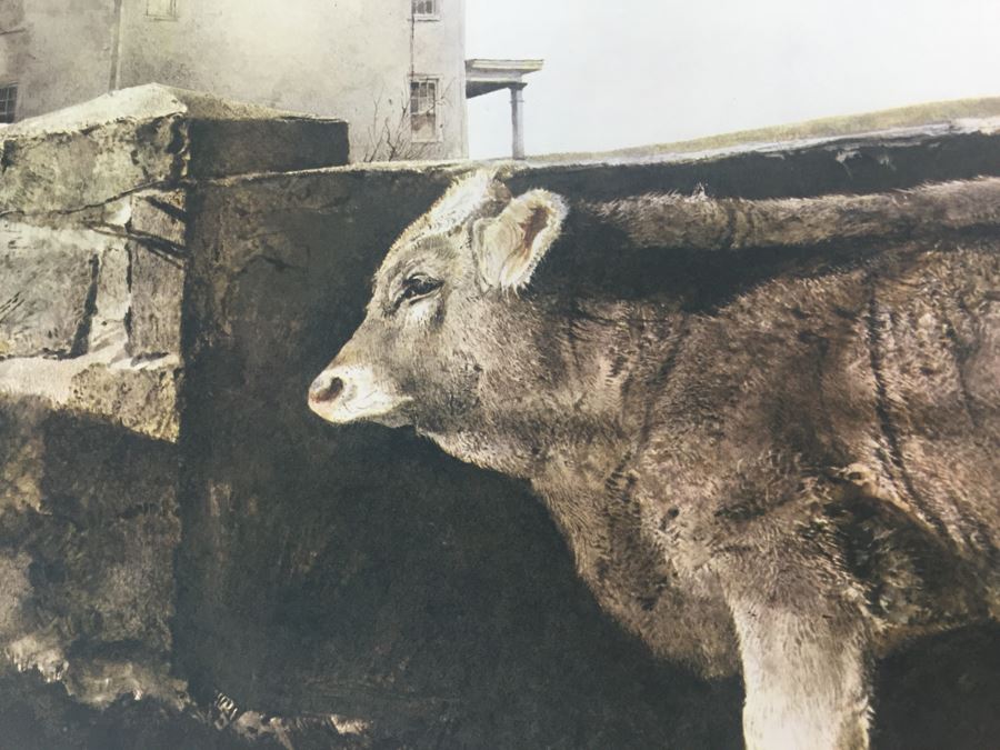 Large Format Book Andrew Wyeth AW Houghton Mifflin Company Richard Meryman 1968 First Printing [Photo 26]