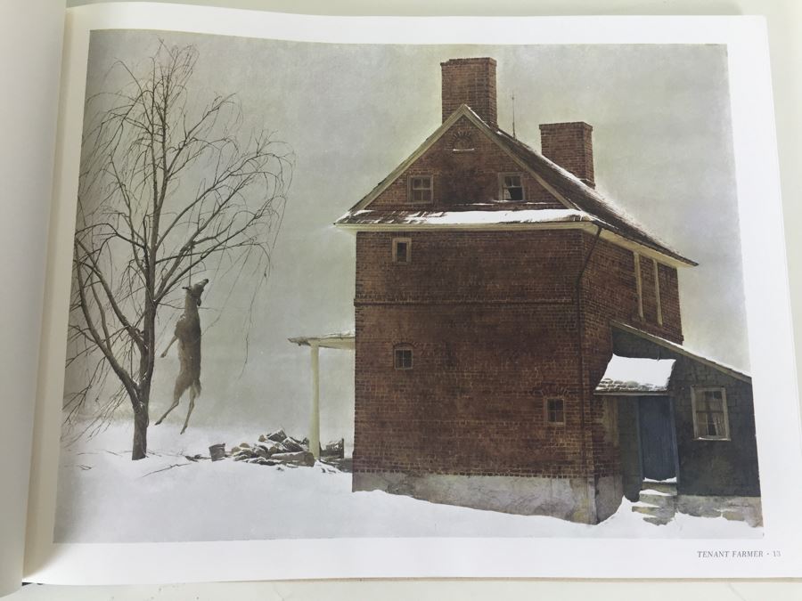 Large Format Book Andrew Wyeth AW Houghton Mifflin Company Richard Meryman 1968 First Printing [Photo 15]
