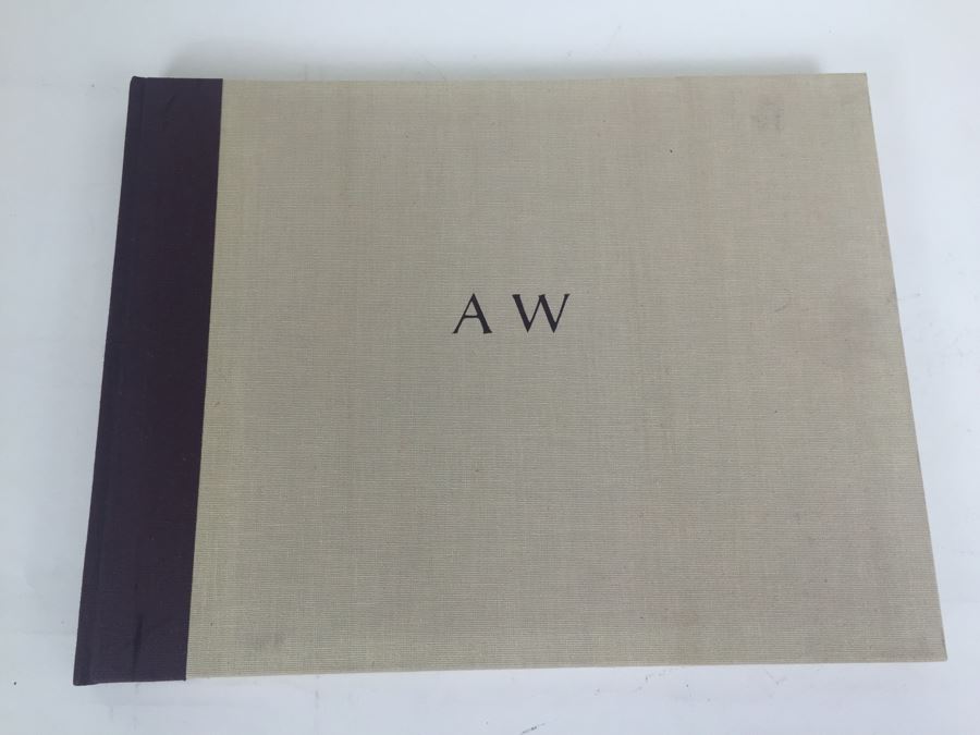 Large Format Book Andrew Wyeth AW Houghton Mifflin Company Richard