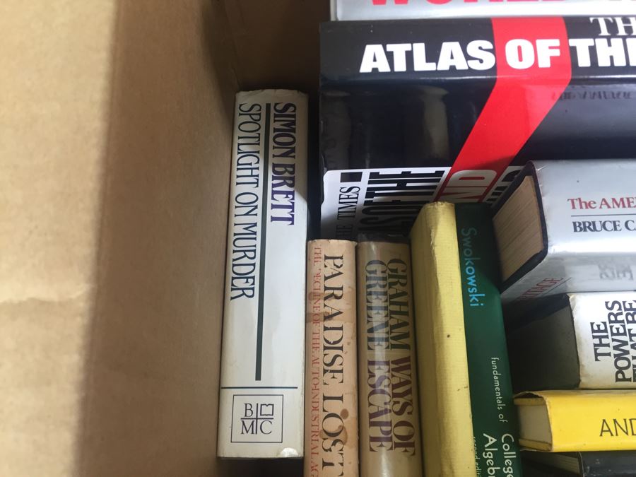 Assorted Book Lot With Mainly Hardcover Books Possible First Editions [Photo 7]