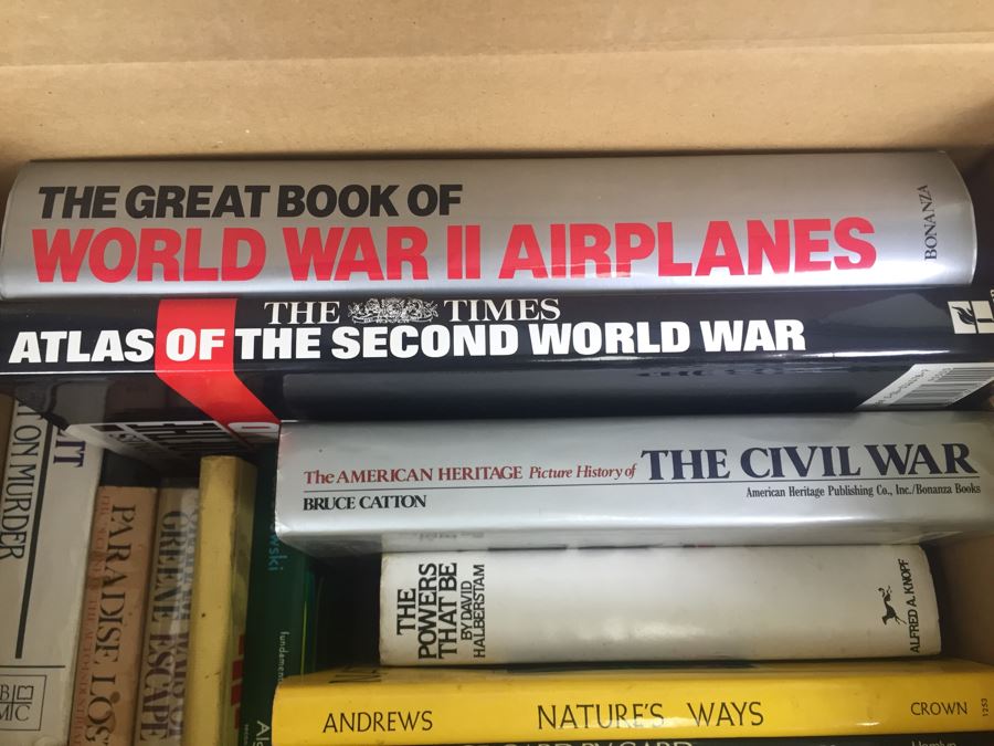 Assorted Book Lot With Mainly Hardcover Books Possible First Editions [Photo 2]