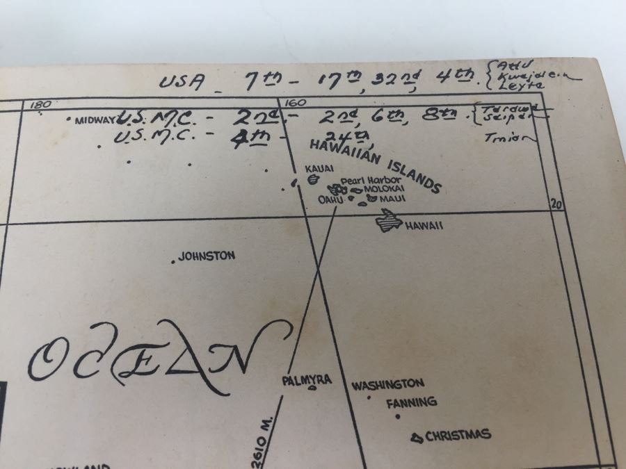 Tarawa The Story Of A Battle Book By Robert Sherrod With Personal Notes From U.S.N. M.D. Gann That Served Wounded Warriors In This Battle [Photo 13]
