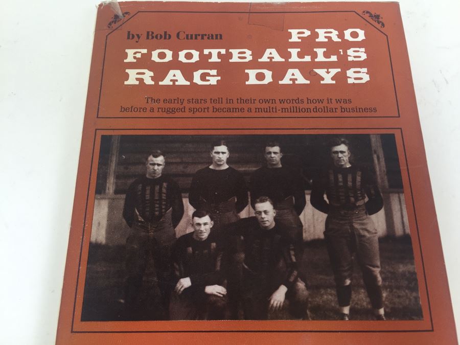 Pro Football's Rag Days By Bob Curran 1969 [Photo 4]