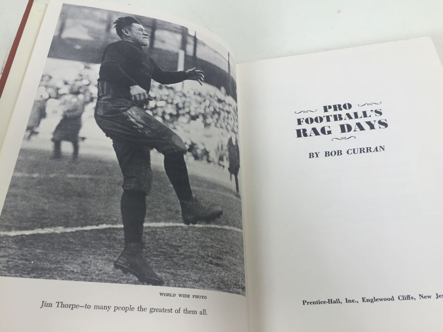 Pro Football's Rag Days By Bob Curran 1969 [Photo 2]
