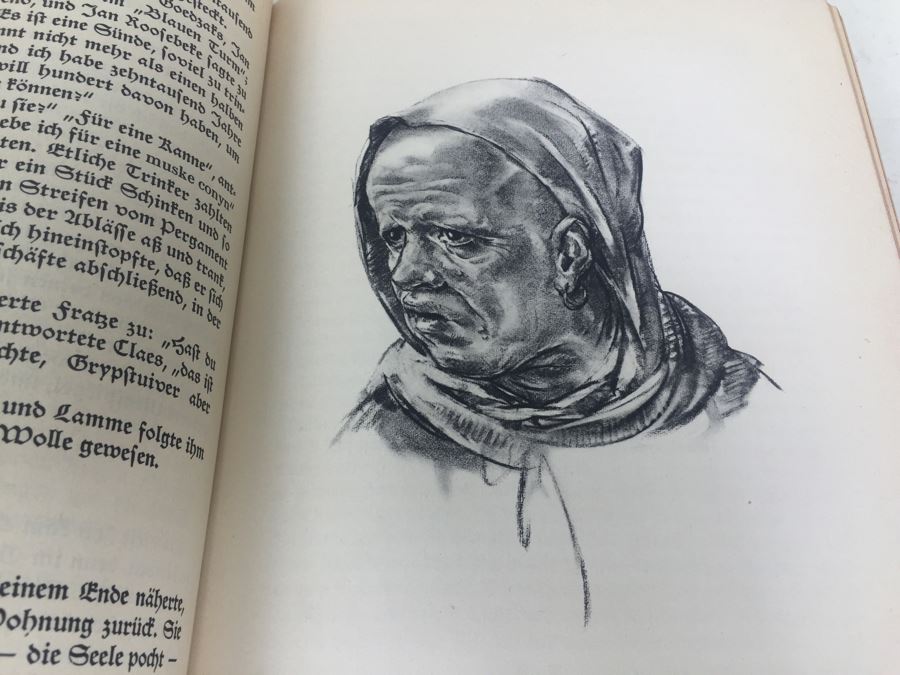 Large Format Ulenspiegel Und Lamme Goedzak Charles De Coster Deutsche Buch-Gemeinschaft DBG In German Text [Photo 14]