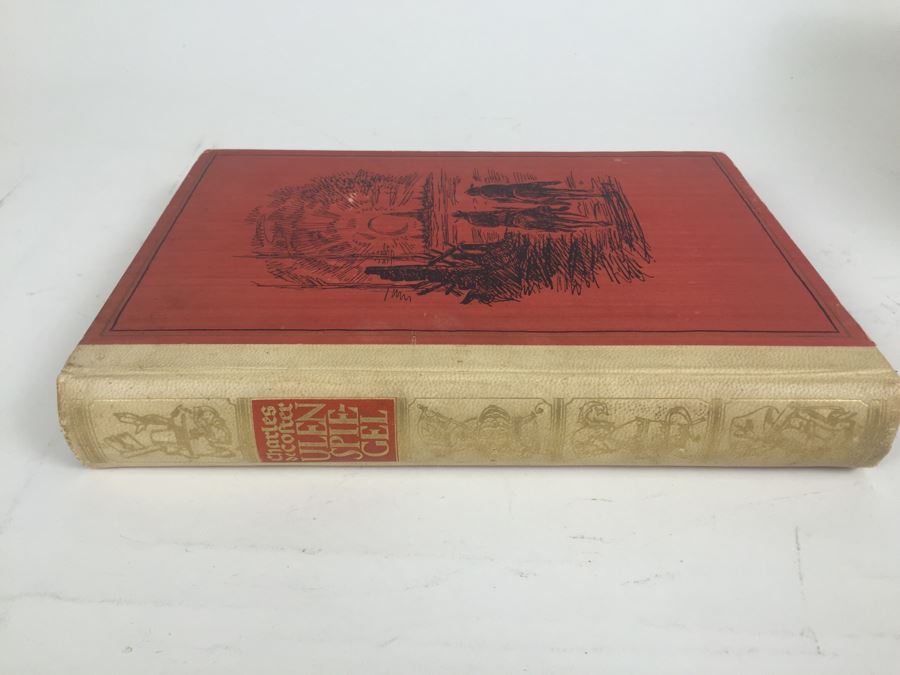 Large Format Ulenspiegel Und Lamme Goedzak Charles De Coster Deutsche Buch-Gemeinschaft DBG In German Text [Photo 4]