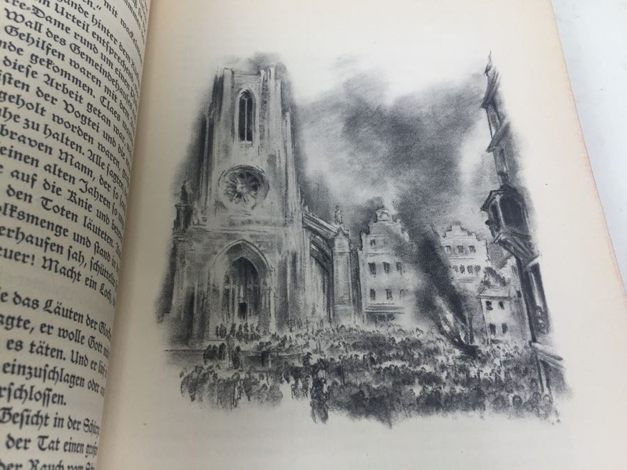 Large Format Ulenspiegel Und Lamme Goedzak Charles De Coster Deutsche Buch-Gemeinschaft DBG In German Text [Photo 13]