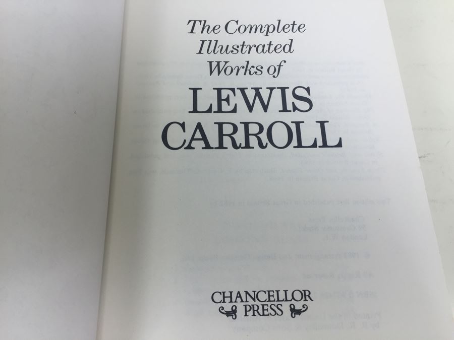 The Complete Illustrated Works Of Lewis Carroll 1982 [Photo 6]
