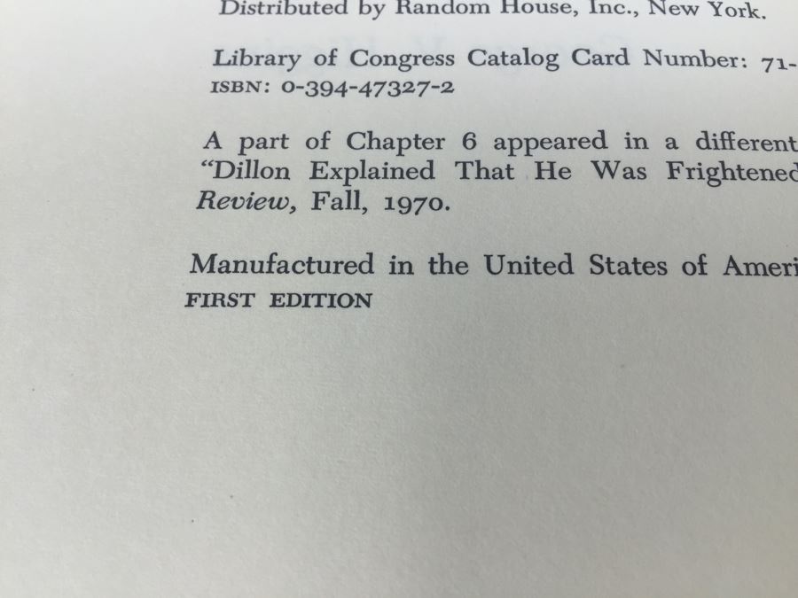 The Friends Of Eddie Coyle By George V. Higgins First Edition Book 1972 [Photo 5]