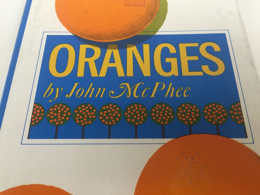 Oranges By John McPhee First Printing Book 1967