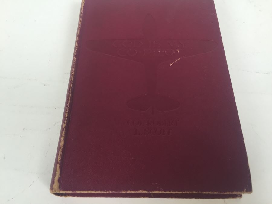God Is My Co-Pilot By Robert L. Scott, Jr. 1944 Blue Ribbon Books [Photo 1]