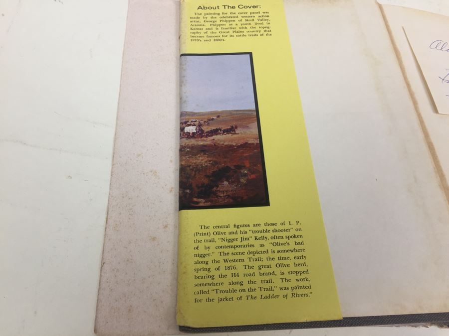 The Ladder Of Rivers The Story Of I.P. (Print) Olive By Harry E. Chrisman Book Signed By Author 1962 [Photo 5]