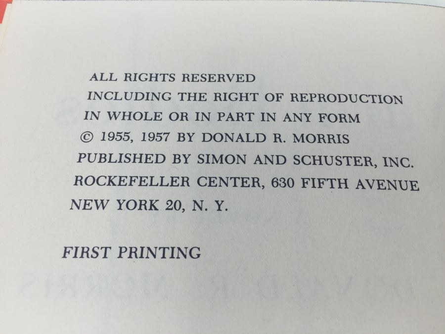 Warm Bodies By Donald R. Morris First Printing Book 1957 [Photo 3]