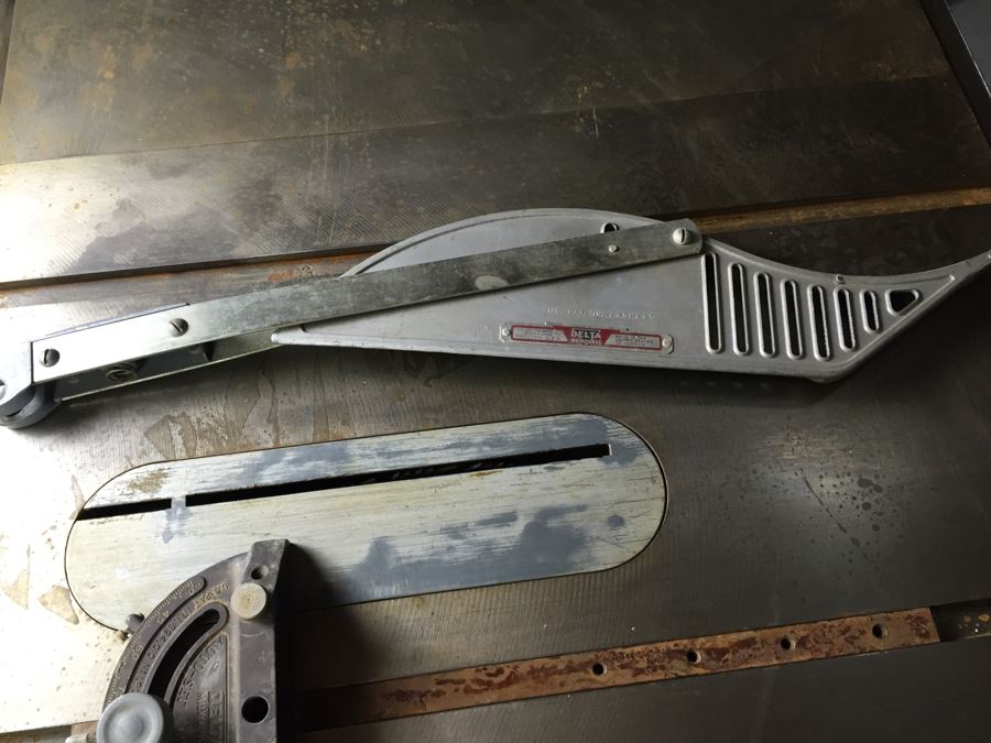 Art Deco Industrial Delta Unisaw Table Saw From Delta Mfg Co. Milwaukee, WI U.S.A. [Photo 27]