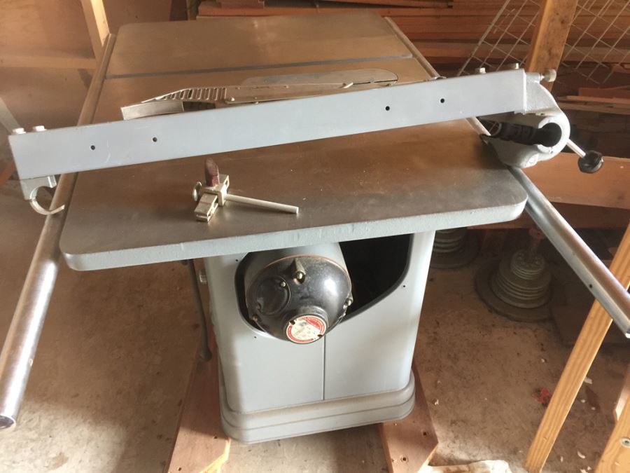 Art Deco Industrial Delta Unisaw Table Saw From Delta Mfg Co. Milwaukee, WI U.S.A. [Photo 6]