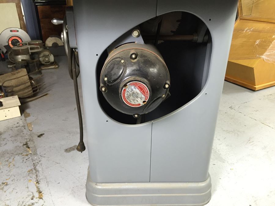 Art Deco Industrial Delta Unisaw Table Saw From Delta Mfg Co. Milwaukee, WI U.S.A. [Photo 23]