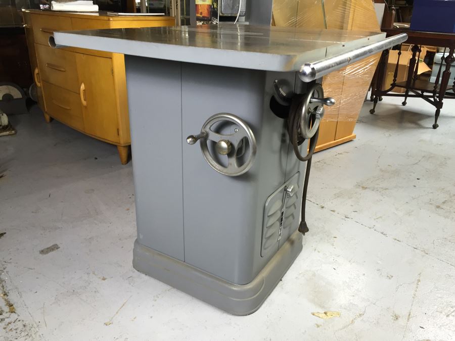 Art Deco Industrial Delta Unisaw Table Saw From Delta Mfg Co. Milwaukee, WI U.S.A. [Photo 17]