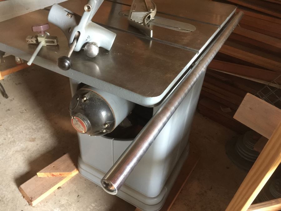 Art Deco Industrial Delta Unisaw Table Saw From Delta Mfg Co. Milwaukee, WI U.S.A. [Photo 9]