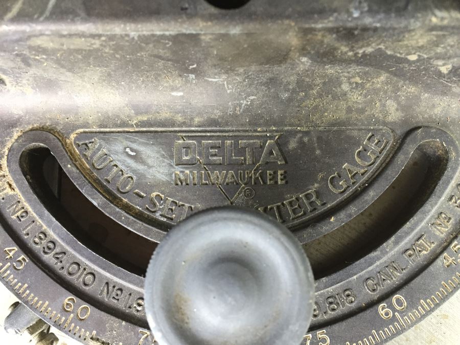 Art Deco Industrial Delta Unisaw Table Saw From Delta Mfg Co. Milwaukee, WI U.S.A. [Photo 30]