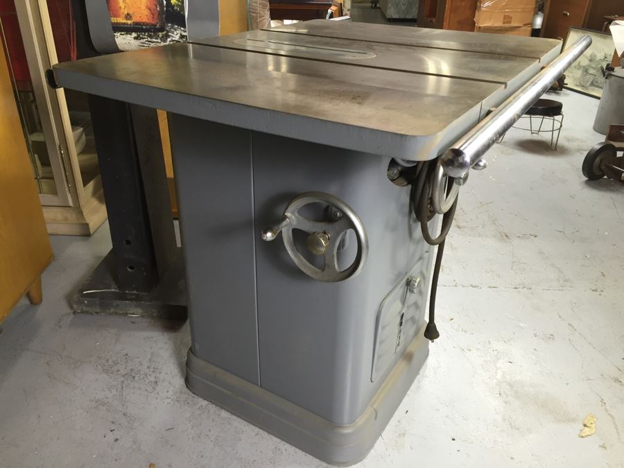 Art Deco Industrial Delta Unisaw Table Saw From Delta Mfg Co. Milwaukee, WI U.S.A. [Photo 16]