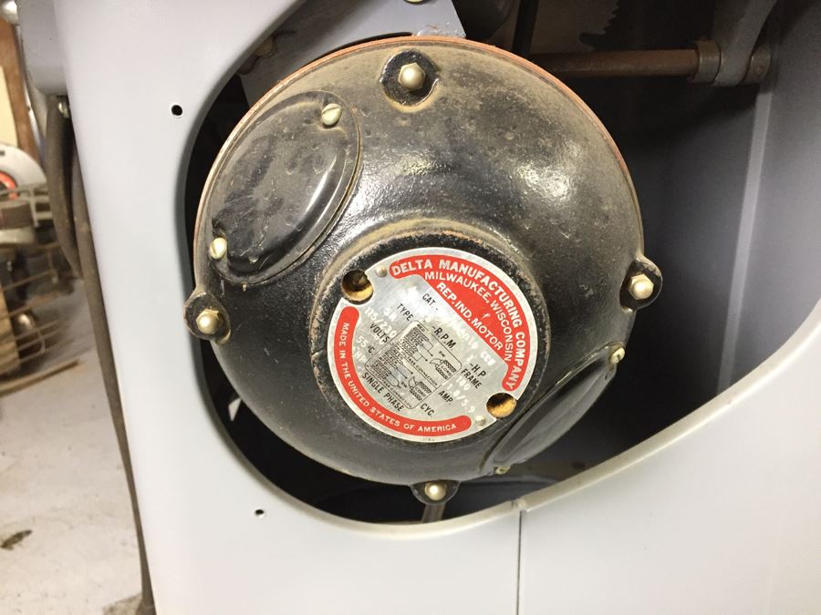 Art Deco Industrial Delta Unisaw Table Saw From Delta Mfg Co. Milwaukee, WI U.S.A. [Photo 24]