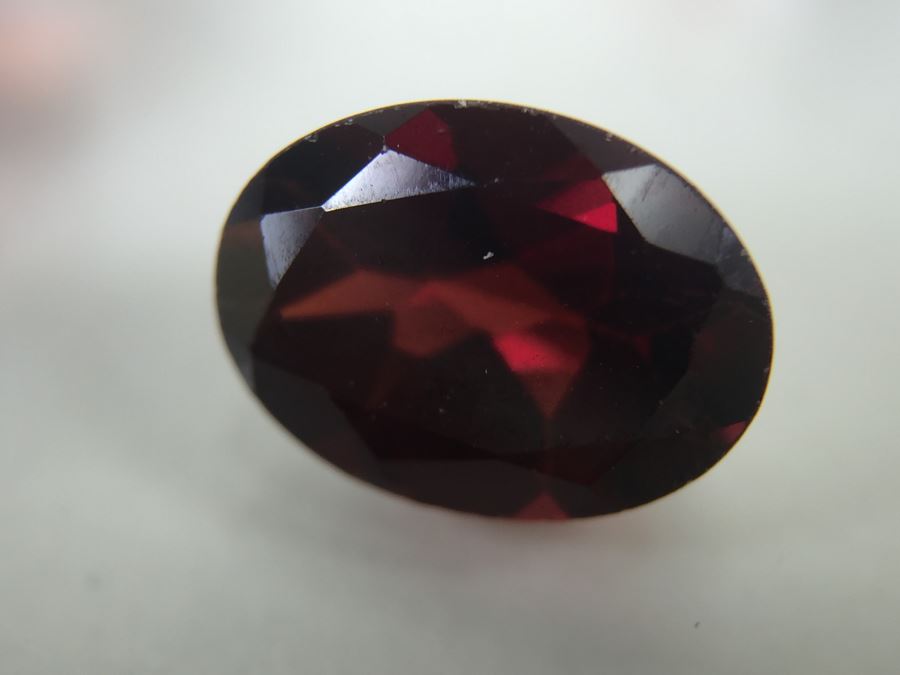 (9) Red Garnets 13.00 CTS Total Weight 7X5 [Photo 6]