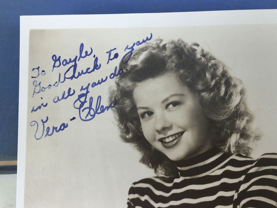 Signed Vera-Ellen Photograph, The Dance Book By John Martin, Merle Armitage Dance Memoranda Book, Artists Of The Dance Book By Lillian Moore And Dance News [Photo 7]