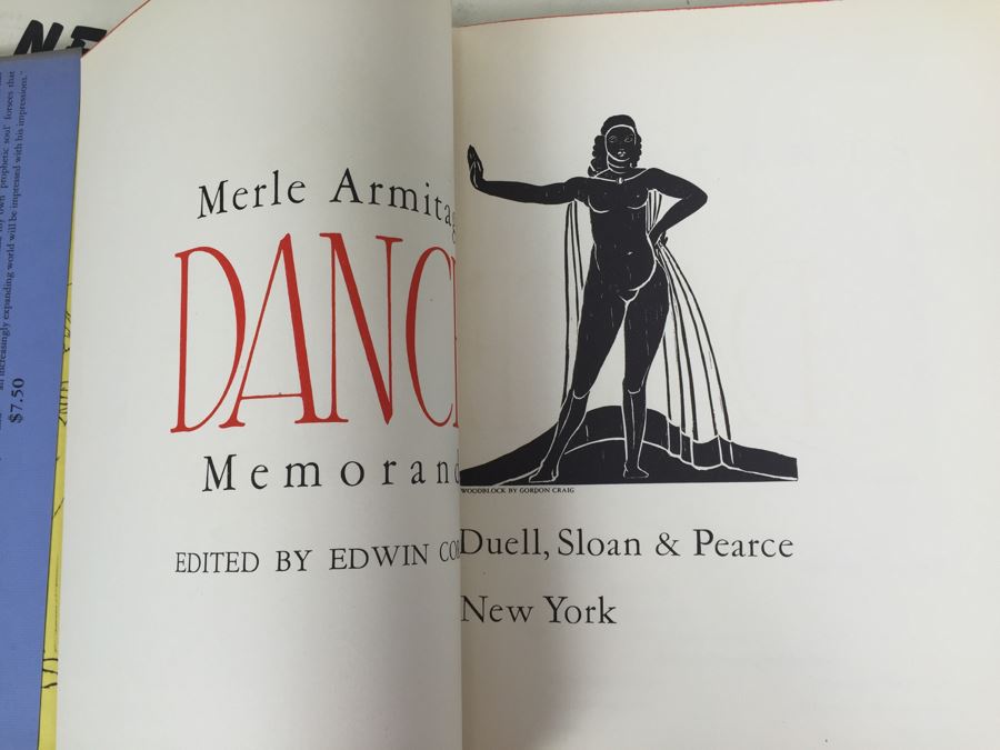 Signed Vera-Ellen Photograph, The Dance Book By John Martin, Merle Armitage Dance Memoranda Book, Artists Of The Dance Book By Lillian Moore And Dance News [Photo 19]