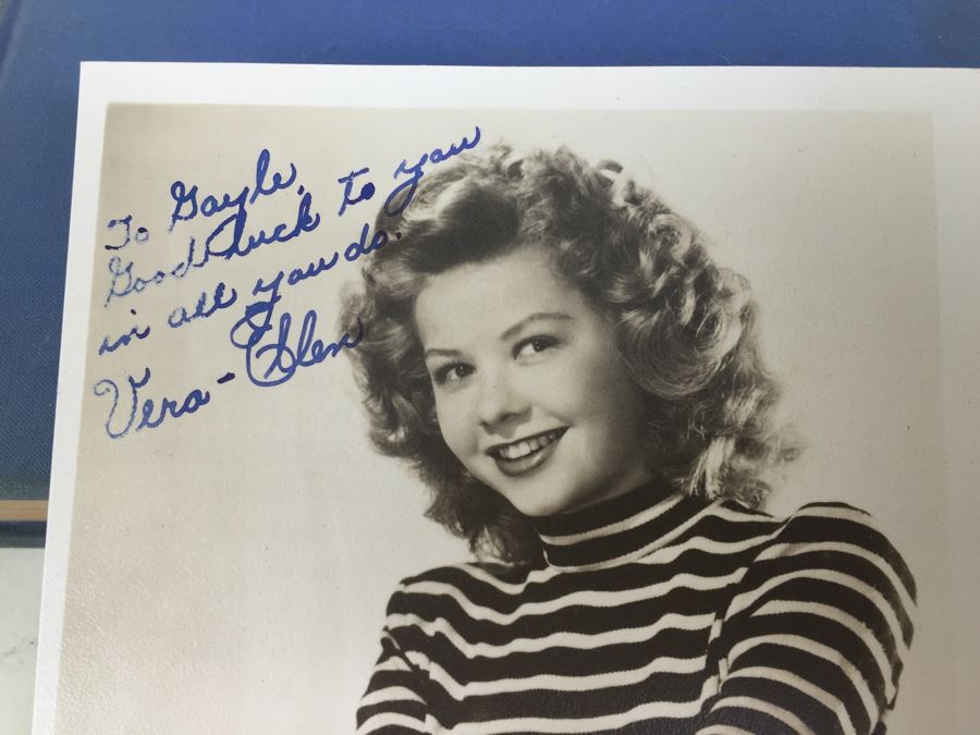 Signed Vera-Ellen Photograph, The Dance Book By John Martin, Merle Armitage Dance Memoranda Book, Artists Of The Dance Book By Lillian Moore And Dance News [Photo 5]