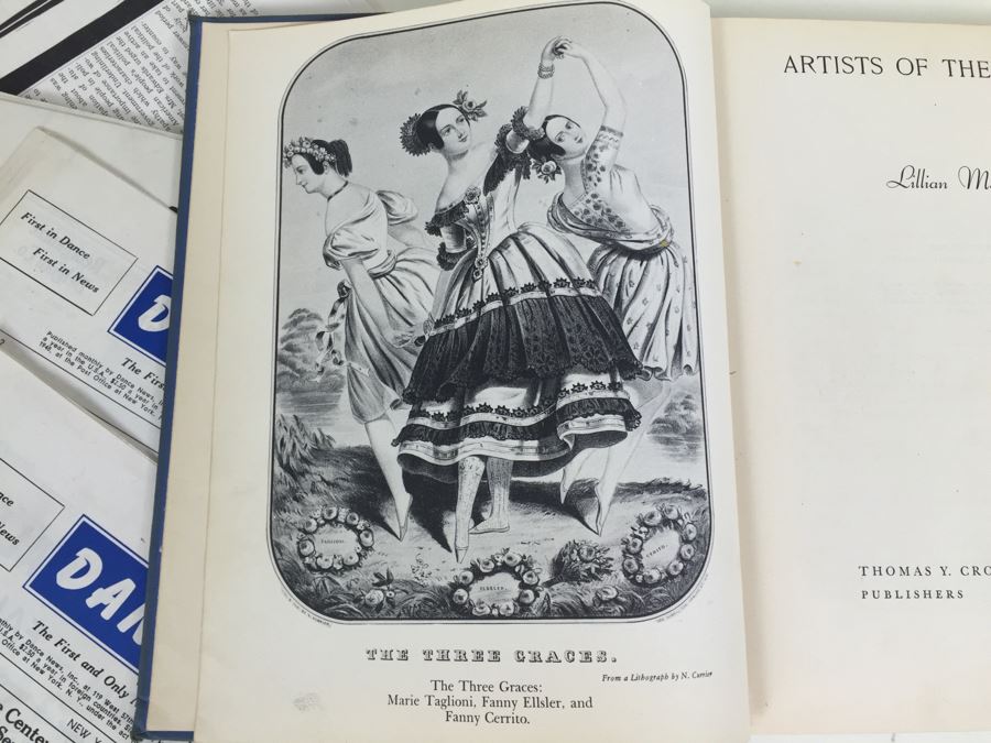 Signed Vera-Ellen Photograph, The Dance Book By John Martin, Merle Armitage Dance Memoranda Book, Artists Of The Dance Book By Lillian Moore And Dance News [Photo 11]