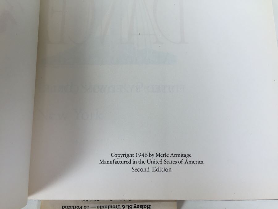 Signed Vera-Ellen Photograph, The Dance Book By John Martin, Merle Armitage Dance Memoranda Book, Artists Of The Dance Book By Lillian Moore And Dance News [Photo 18]