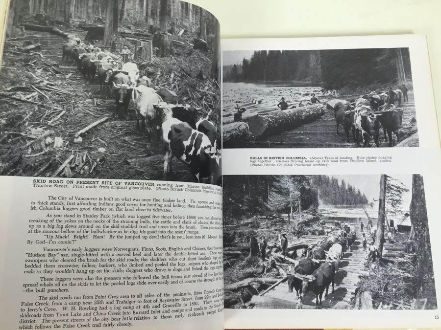 Glory Days Of Logging Book By Ralph W. Andrews 1956 [Photo 8]