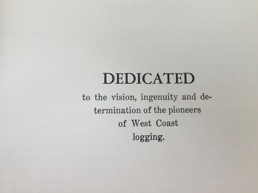Glory Days Of Logging Book By Ralph W. Andrews 1956 [Photo 5]