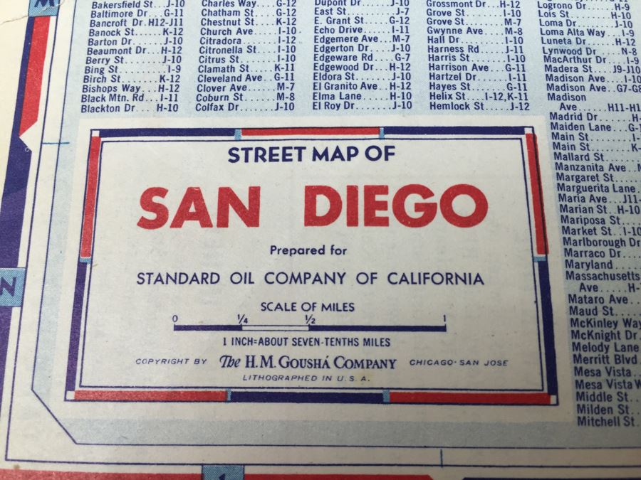 The New Reference Atlas Of The World C. S. Hammond & Company 1922 And Vintage Chevron Street Map Of San Diego [Photo 17]