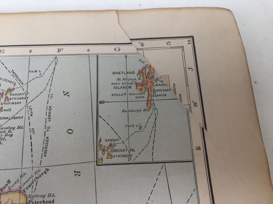The New Reference Atlas Of The World C. S. Hammond & Company 1922 And Vintage Chevron Street Map Of San Diego [Photo 9]