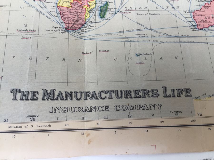 Old Map By The Manufacturers Life Insurance Company [Photo 3]