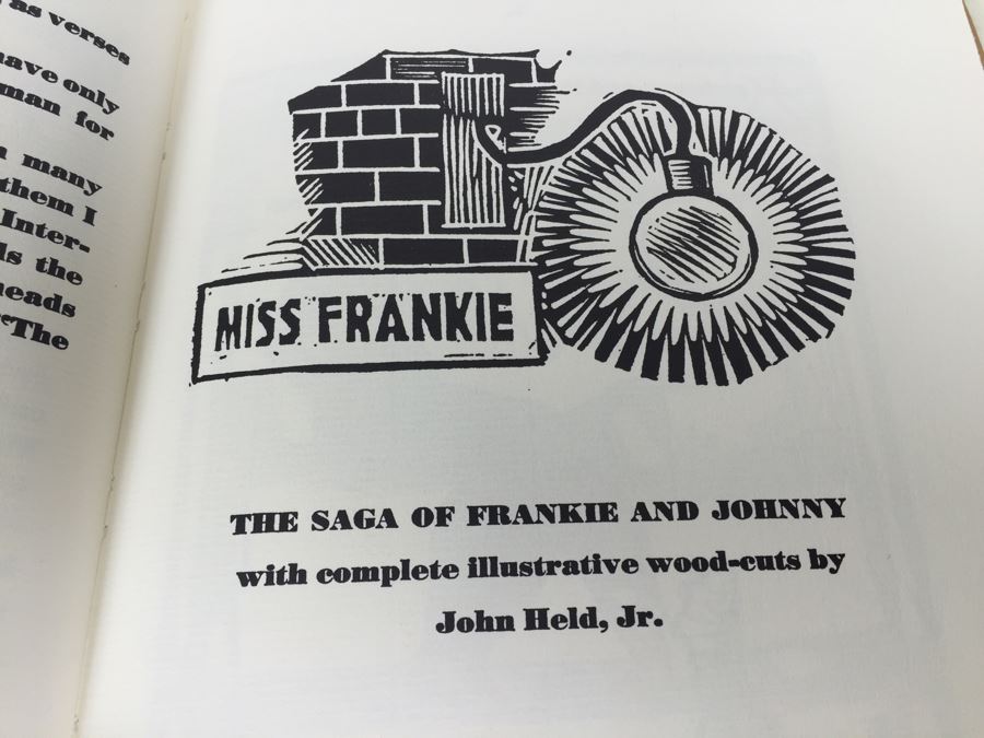 The Saga Of Frankie & Johnny Woodcuts By John Held Jr. First Edition Book 1972 [Photo 7]