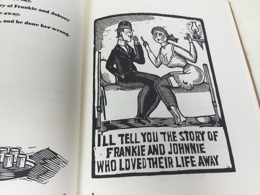 The Saga Of Frankie & Johnny Woodcuts By John Held Jr. First Edition Book 1972 [Photo 3]