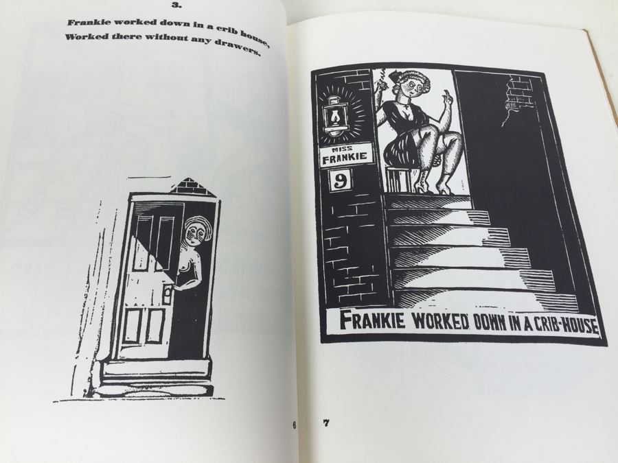 The Saga Of Frankie & Johnny Woodcuts By John Held Jr. First Edition Book 1972 [Photo 9]