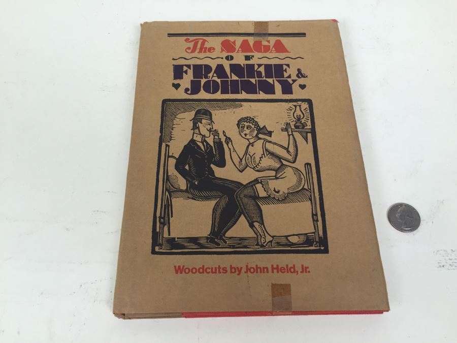 The Saga Of Frankie & Johnny Woodcuts By John Held Jr. First Edition Book 1972 [Photo 1]