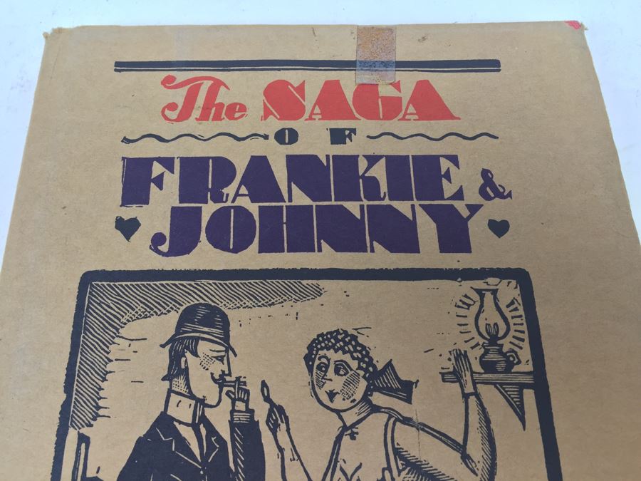 The Saga Of Frankie & Johnny Woodcuts By John Held Jr. First Edition Book 1972 [Photo 4]