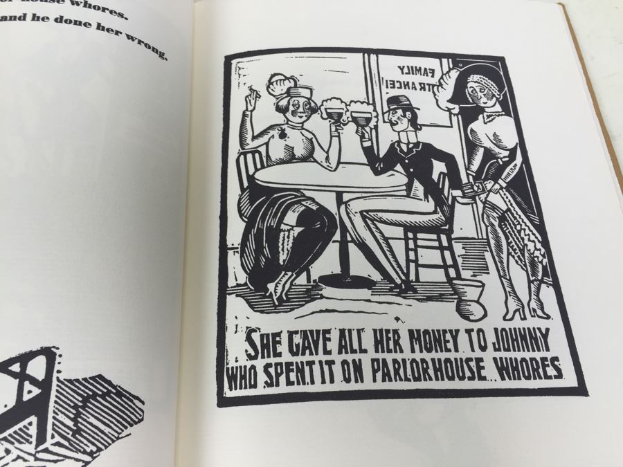 The Saga Of Frankie & Johnny Woodcuts By John Held Jr. First Edition Book 1972 [Photo 10]