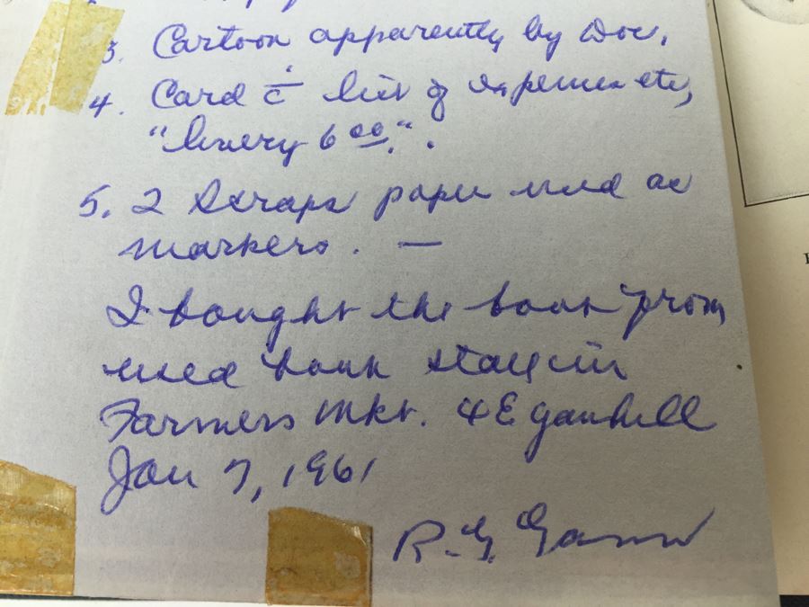 A Manual Of Obstetrics By A. F. A. King 1910 With Items From Original Book Owner From 1911 [Photo 14]