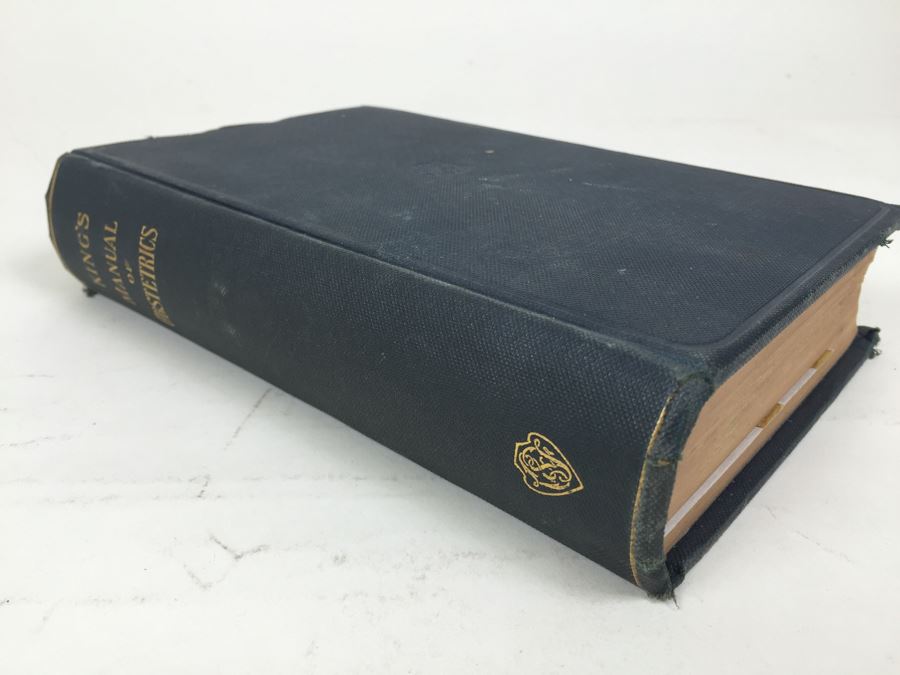 A Manual Of Obstetrics By A. F. A. King 1910 With Items From Original 