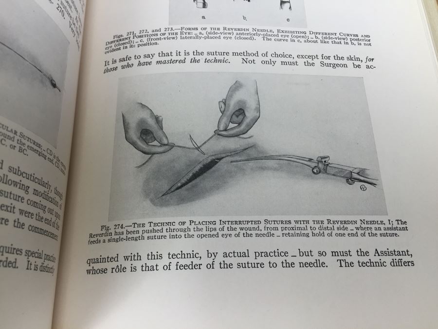 Operative Surgery By Warren Stone Bickham 1942 W. B. Saunders Company Philadelphia [Photo 11]