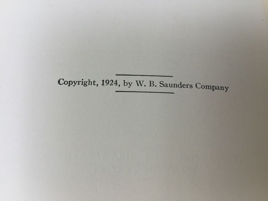 Operative Surgery By Warren Stone Bickham 1942 W. B. Saunders Company Philadelphia [Photo 9]