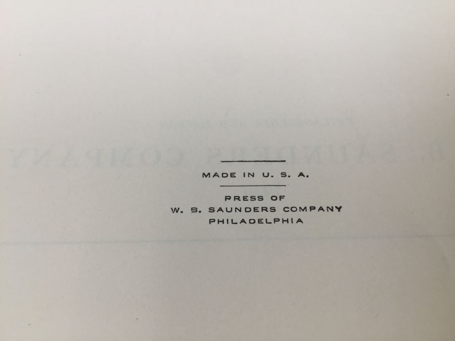 Text-Book Of Surgery Babcock 1930 W. B. Saunders Company Philadelphia [Photo 11]
